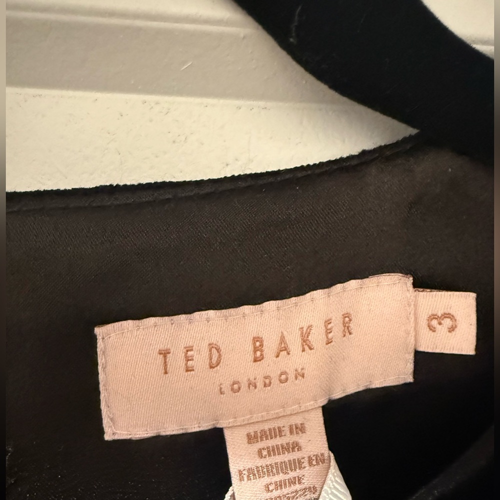 Brand new Ted Baker Queen Bee Ruffle Waist Dress - Picture 4 of 7